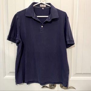 Peter Millar blue polo GUC